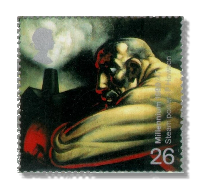 1999 GB2070 Industrial Worker (James Watt's discovery of steam power)