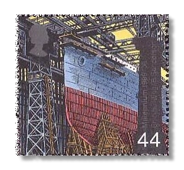1999 GB2090 Hull on Slipway (Shipbuilding)