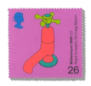 1999 GB2099 Water Tap (Right to Health)