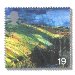1999 GB2107 Upland Landscape (Strip Farming)