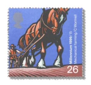 1999 GB2108 Horse-drawn Rotary Seed Drill