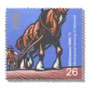 1999 GB2108 Horse-drawn Rotary Seed Drill