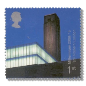 2000 GB2143 Bankside Galleries (Tate Modern, London)
