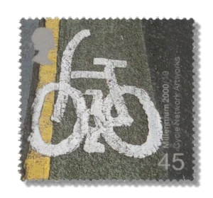 2000 GB2144 Road Marking (Cycle Network Artworks)
