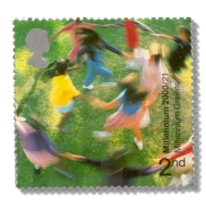 2000 GB2148 Children playing (Millennium Greens Project)