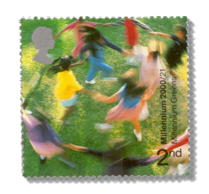 2000 GB2148 Children playing (Millennium Greens Project)