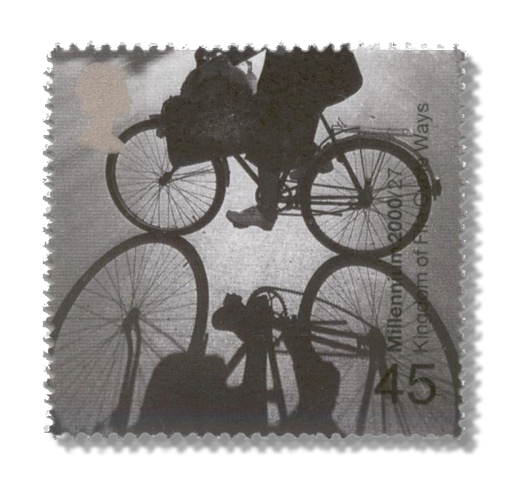 2000 GB2154 Cyclist (Kingdom of Fife Cycle Ways, Scotland)