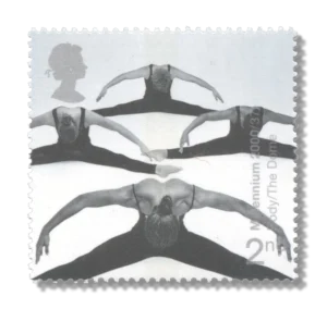 2000 GB2166 Acrobatic Performers (millennium Dome)
