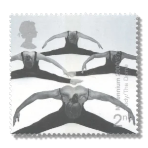 2000 GB2166 Acrobatic Performers (millennium Dome)
