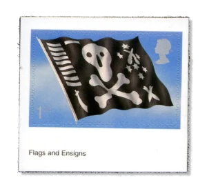 2001 GB2209 Jolly Roger flown by H.M.S. Proteus (Submarine) S/A
