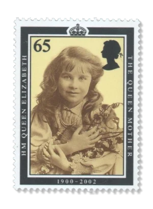 2002 GB2283 Lady Elizabeth Bowes-Lyon 65p