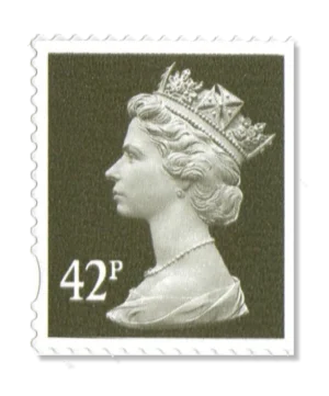 2002 GB2297 Queen Elizabeth II Machin Grey
