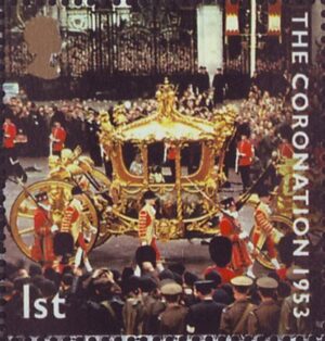 2003 GB2376 Coronation Coach outside Buckingham Palace