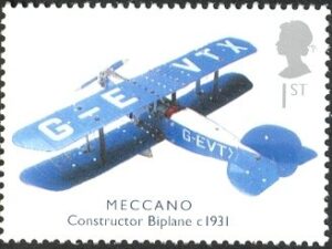 2003 GB2397 Meccano, Constructor Biplane c 1931