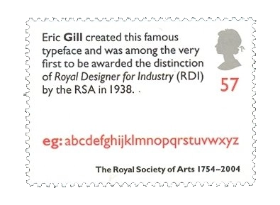 2004 GB2477 Gill Typeface