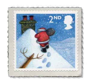 2004 GB2495 Father Christmas on Snowy Roof