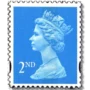 Queen Elizabeth II Machin 2nd Bright Blue