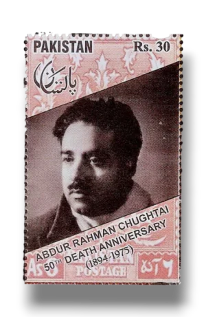 Abdur Rahman Chugtai, Artist