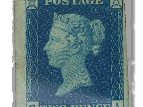 Penny Blue Imperf.