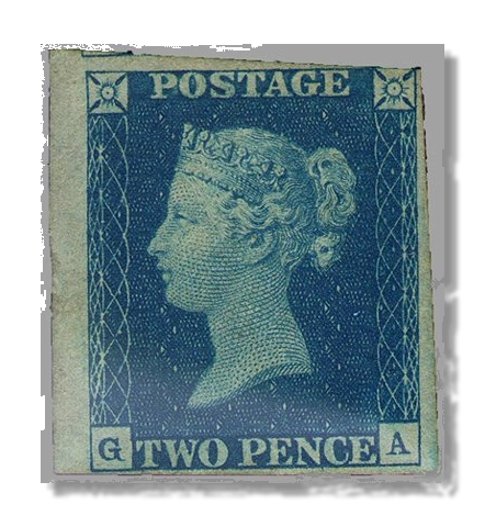 Penny Blue Imperf.