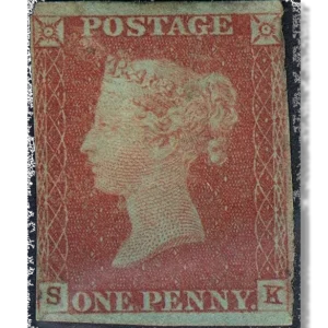 1841 GB8 Queen Victoria Brown Imperf.