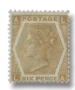 GB122b Queen Victoria Brown