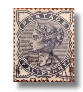Queen Victoria blue