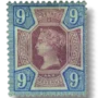 1887 GB209 Queen Victoria Purple and blue