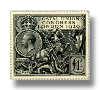 King George V - Postal Union Congress