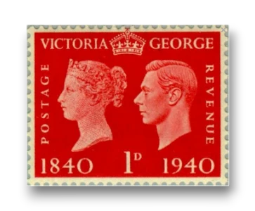 Centenary postage stamp
