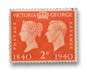 Centenary of Postage Stamps Orange