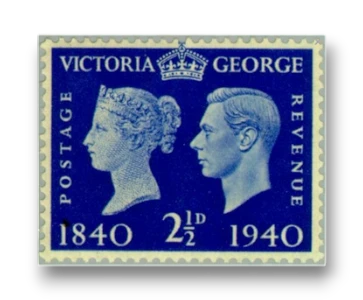 Centenary postage stamp