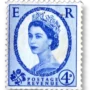 Queen Elizabeth II - Predecimal Wilding