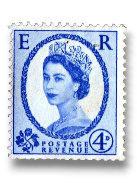 Queen Elizabeth II - Predecimal Wilding