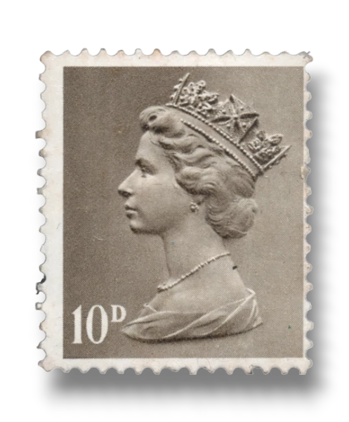 Queen Elizabeth II - 10d Predecimal Machin
