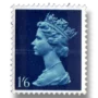 Queen Elizabeth II Blue and indigo