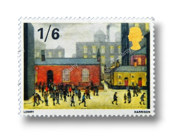 Children Coming Out of School, L.S.Lowry