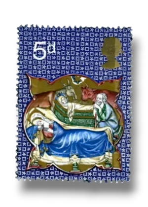 Mary Joseph and Christ
