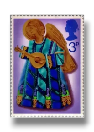 Angel Playing Lute