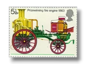 Fire brigade Prize-winning Fire-engine, 1863