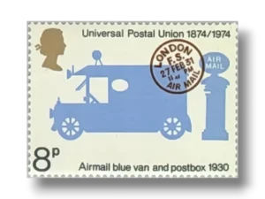 Airmail Blue Van
