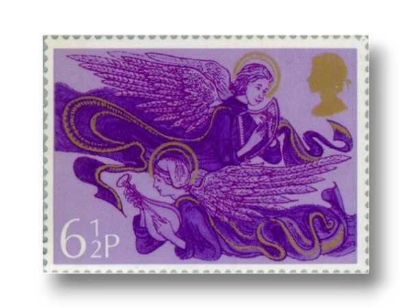 Angels with Harp and Lute