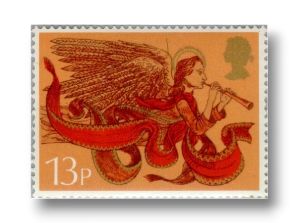 Angel with trumpet