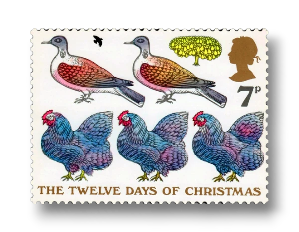 GB1044 Christmas The Twelve Days of Christmas