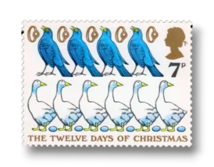 GB1045 Christmas The Twelve Days of Christmas