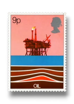 Oil North Sea Production Platform