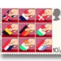 Hands and flags design 2