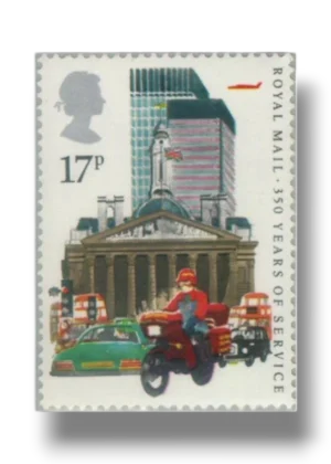 Datapost Motorcyclist City of London