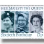 Queen Elizabeth II in 1958 1973 and 1982
