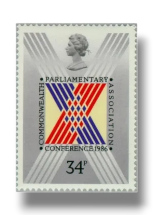 Stylized Commonwealth Parliamentary Association emblem on Ballot Paper